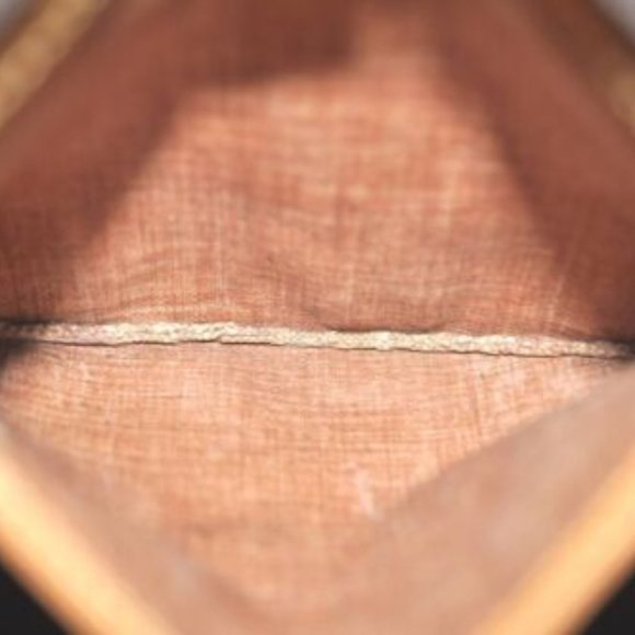 Vintage Louis Vuitton Speedy 35 Monogram Satchel Shoulder Bag Leather Gold - Picture 10 of 15